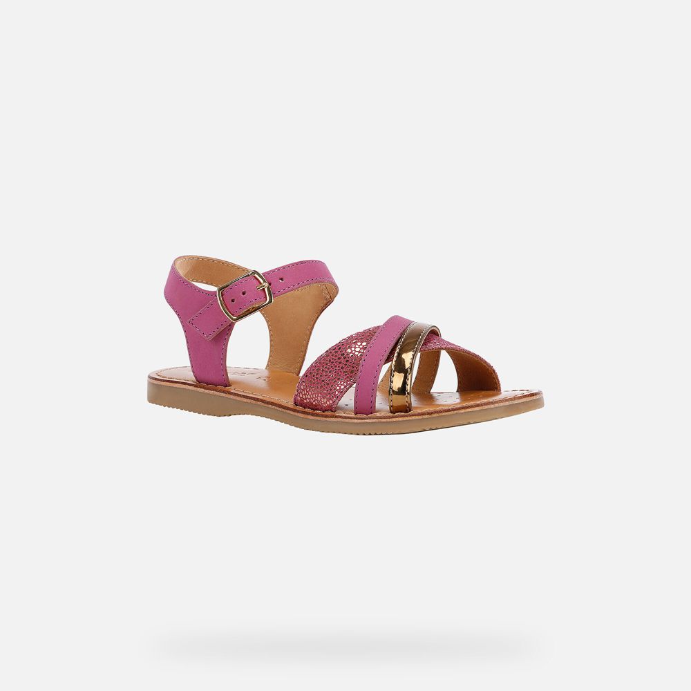 Sandalias Geox Menina Rosa - Eolie - IBWRK8624